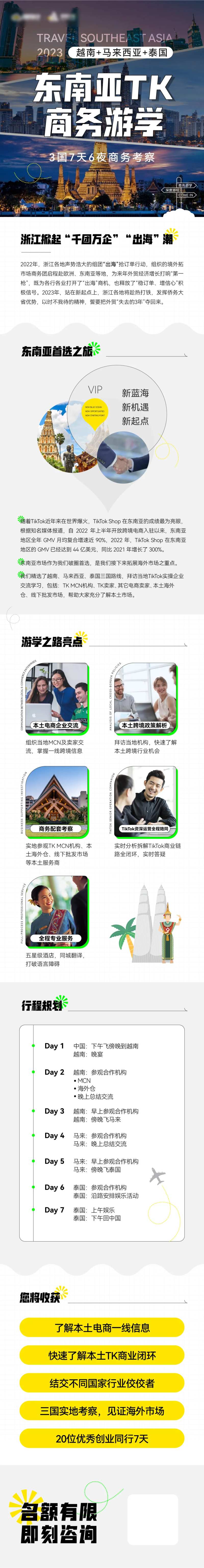 东南亚TK商务游学海报-采灵感-cailinggan.com