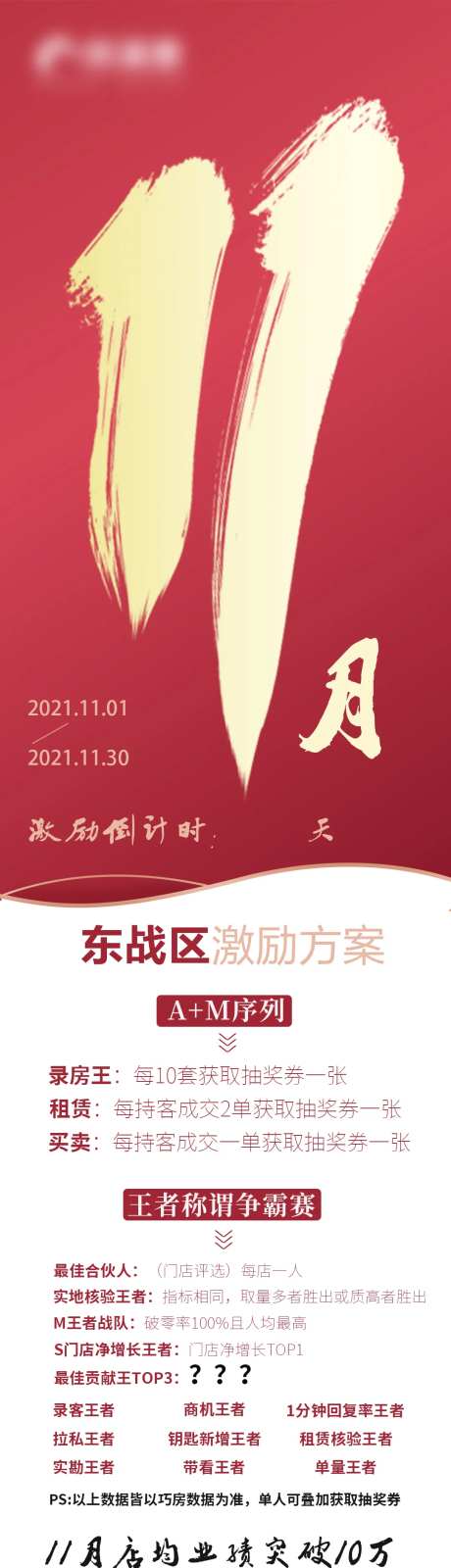 大区激励政策红金长图海报-采灵感-https://www.cailinggan.com/