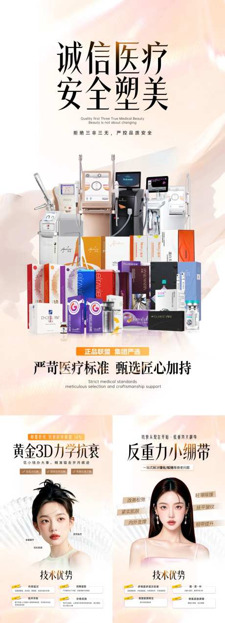 医美紧致提升产品展板-采灵感-https://www.cailinggan.com/