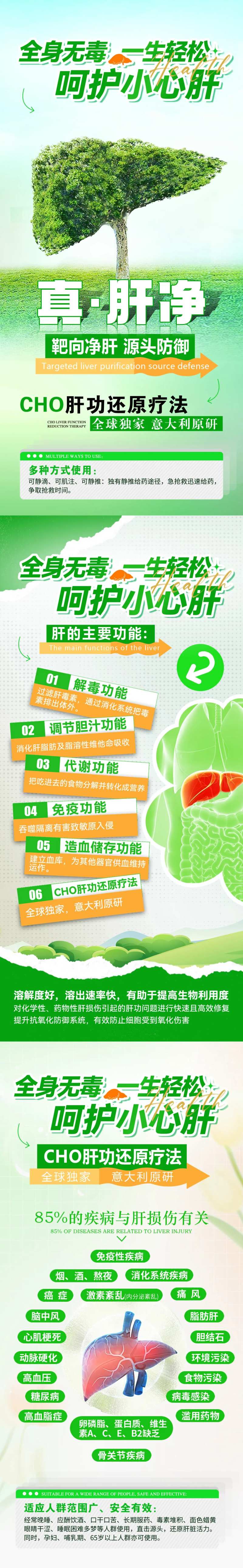 呵护肝健康知识海报-采灵感-cailinggan.com