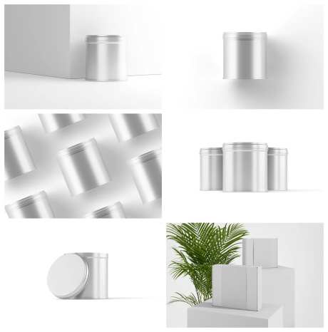 铁罐礼盒包装盒样机-采灵感-https://www.cailinggan.com/