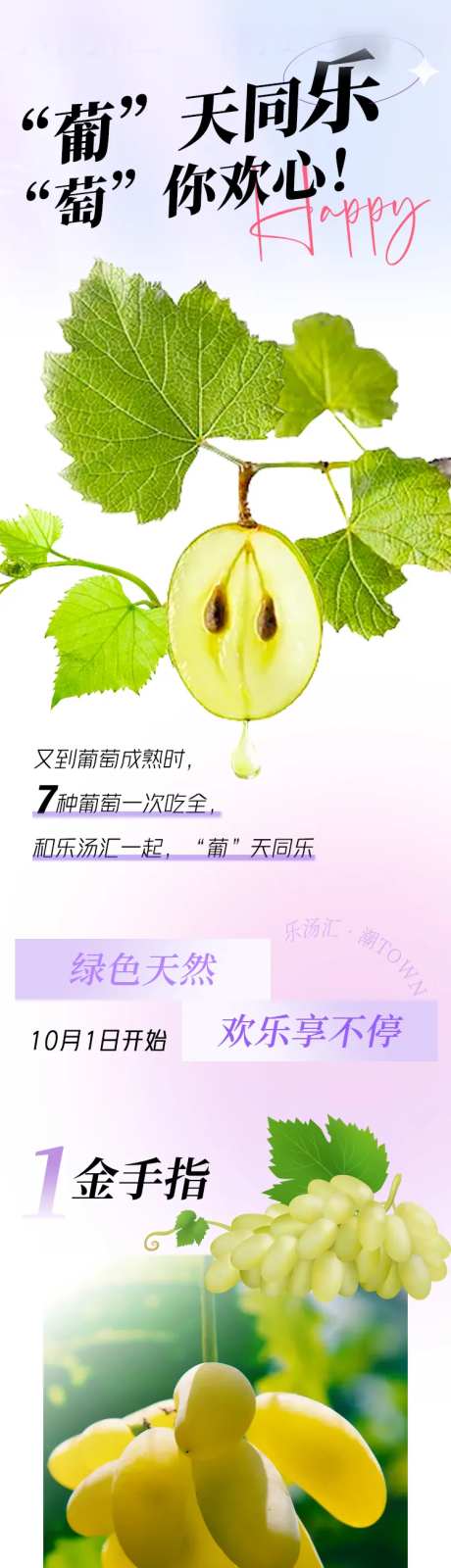 葡萄采摘活动海报长图-采灵感-https://www.cailinggan.com/