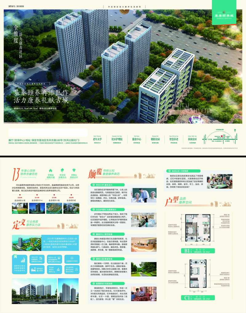 养老康养颐养地产dm单页-采灵感-cailinggan.com