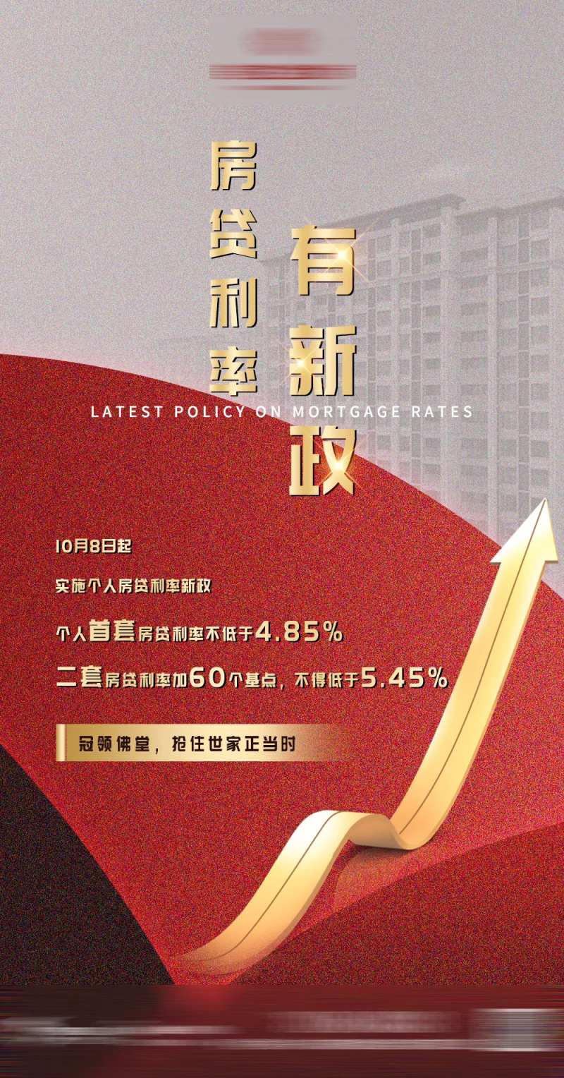 汇率上涨政策红金海报-采灵感-cailinggan.com