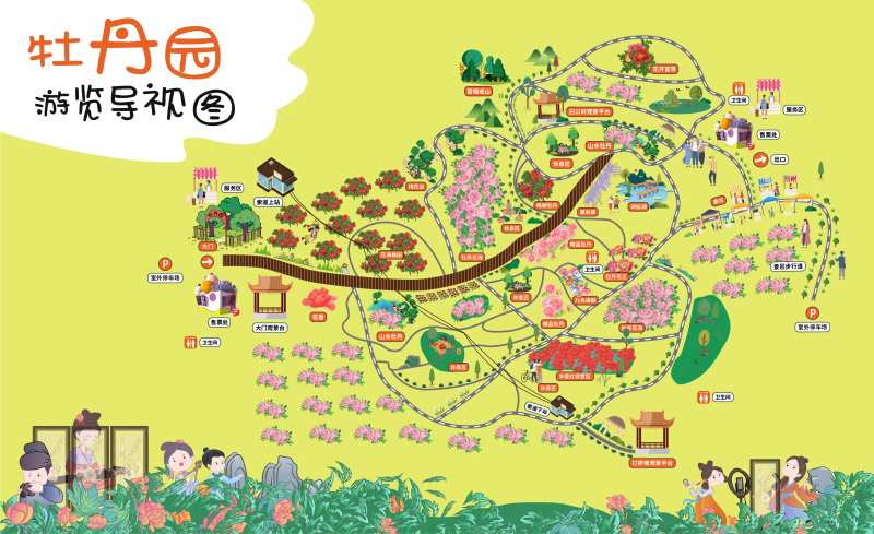 牡丹园地图-采灵感-cailinggan.com
