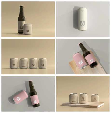 汽水罐罐子包装罐样机-采灵感-https://www.cailinggan.com/