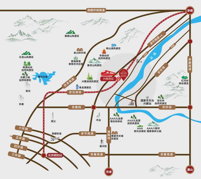 承德兴隆区位图-采灵感-cailinggan.com