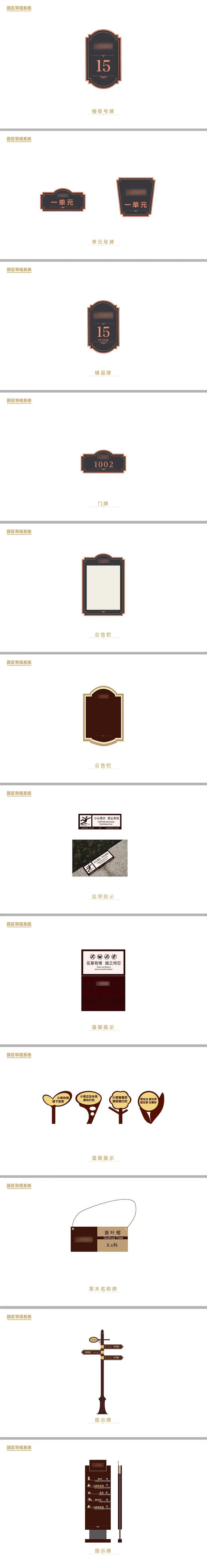 地产园区导视标识系统-采灵感-cailinggan.com