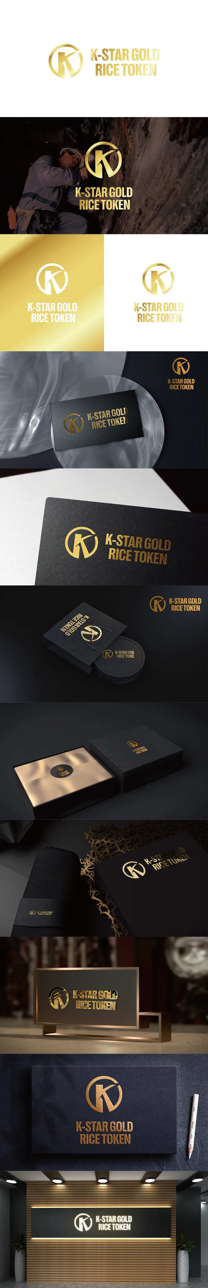 高端黑金地产企业LOGO-采灵感-cailinggan.com