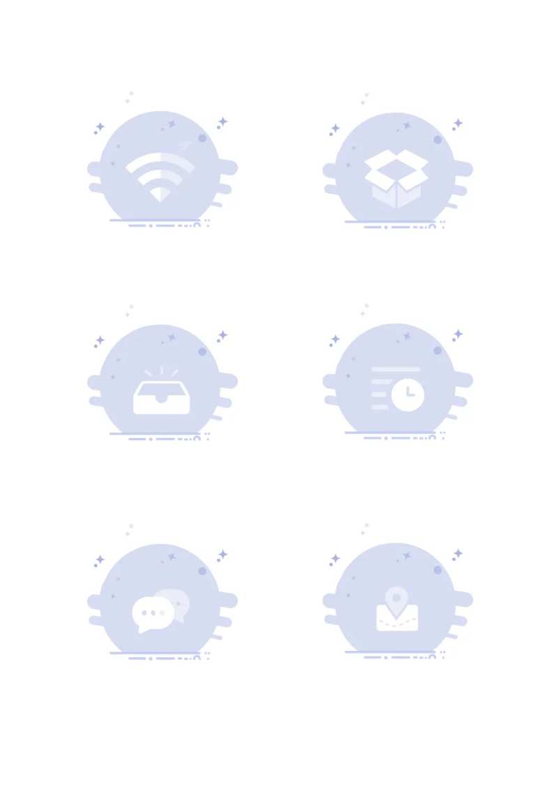 空页面缺省页UI设计-采灵感-cailinggan.com