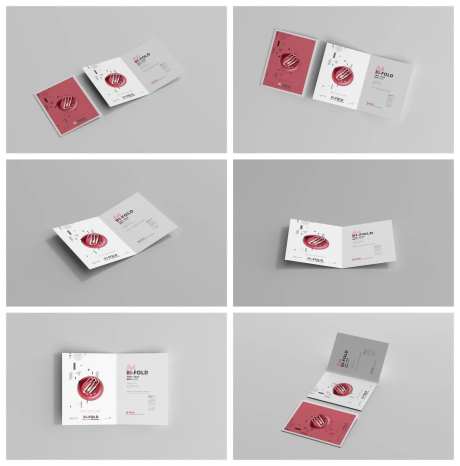 折页宣传册册子杂志样机-采灵感-https://www.cailinggan.com/