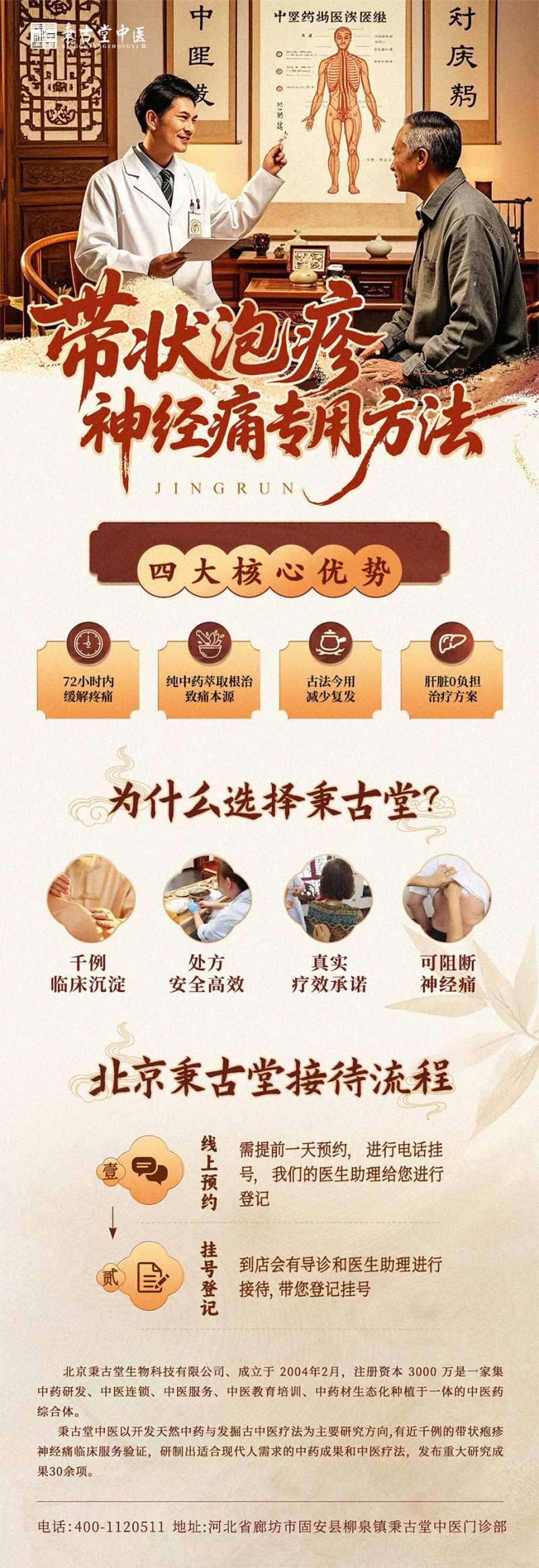 高端中医诊断治疗海报分层工程源文件-采灵感-cailinggan.com