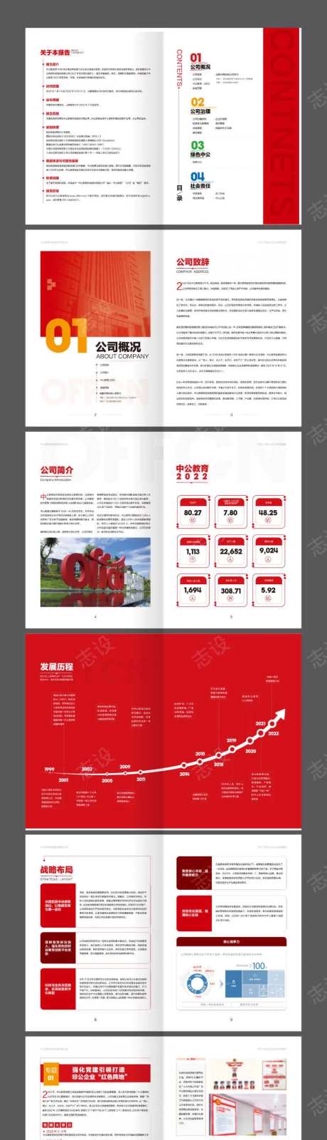 教育培训机构数据报告宣传画册                                                                                                                                                                                          -采灵感-https://www.cailinggan.com/