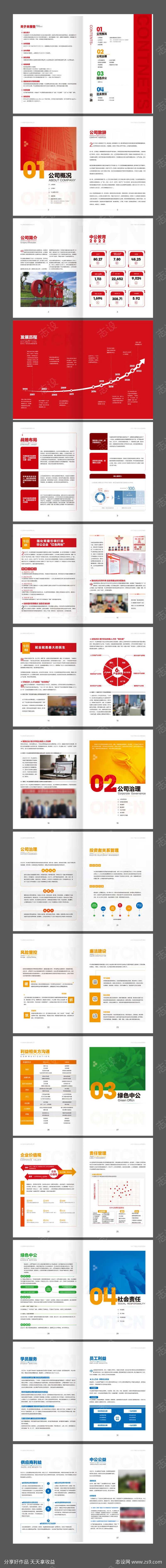 教育培训机构数据报告宣传画册                                                                                                                                                                                          -采灵感-cailinggan.com