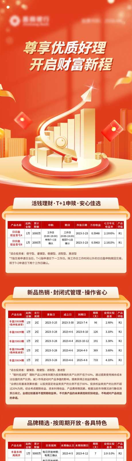 金融银行理财长图海报-采灵感-https://www.cailinggan.com/