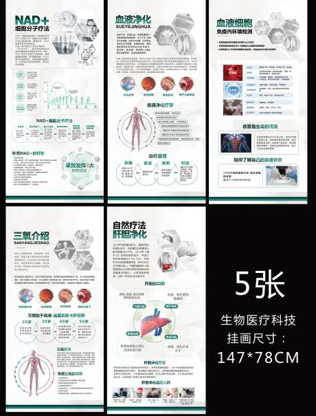 生物医疗科技挂画系列-采灵感-https://www.cailinggan.com/