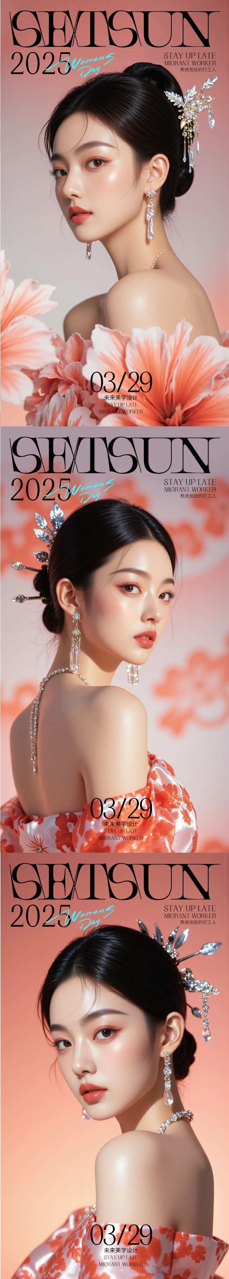 美妆活动海报-采灵感-cailinggan.com