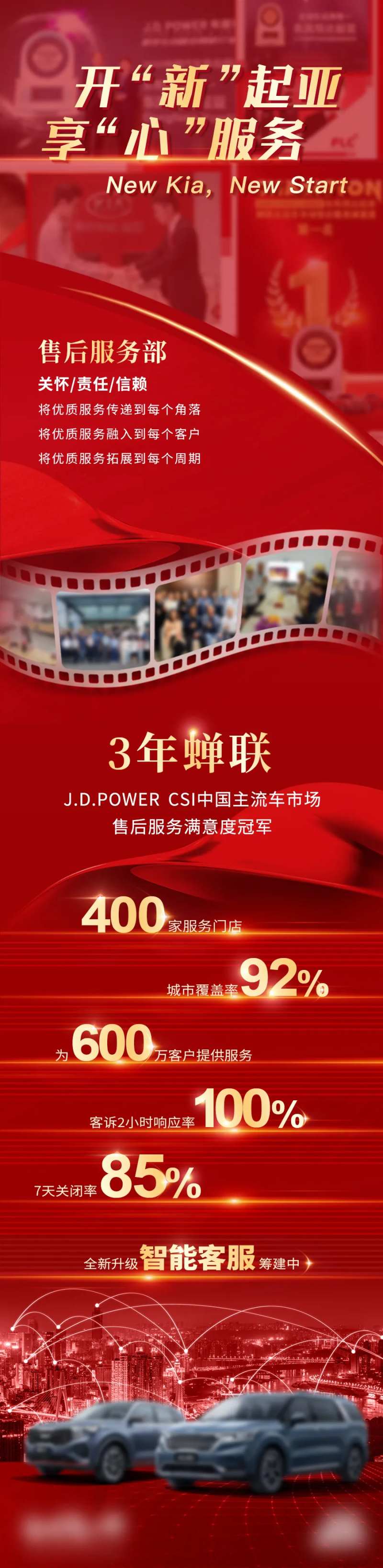 红色汽车服务展示长图战报荣耀展示-采灵感-cailinggan.com