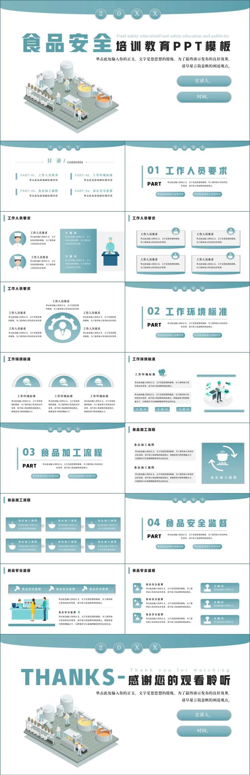 食堂安全培训PPT-采灵感-cailinggan.com