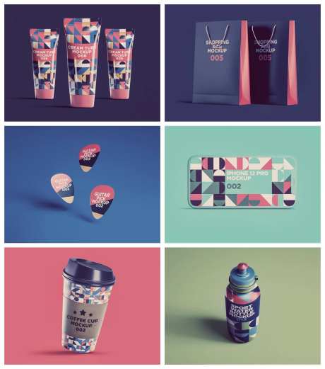 手提袋纸袋样机-采灵感-https://www.cailinggan.com/