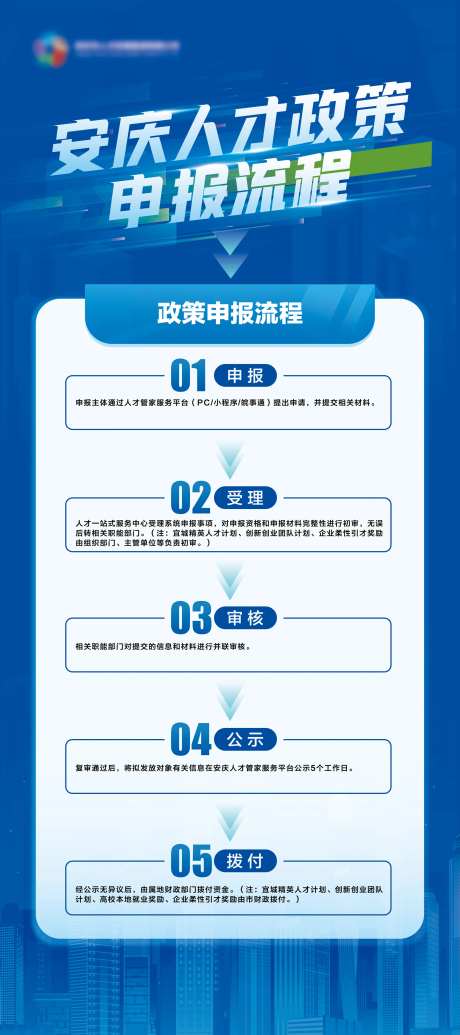 人才申报展架易拉宝-采灵感-https://www.cailinggan.com/