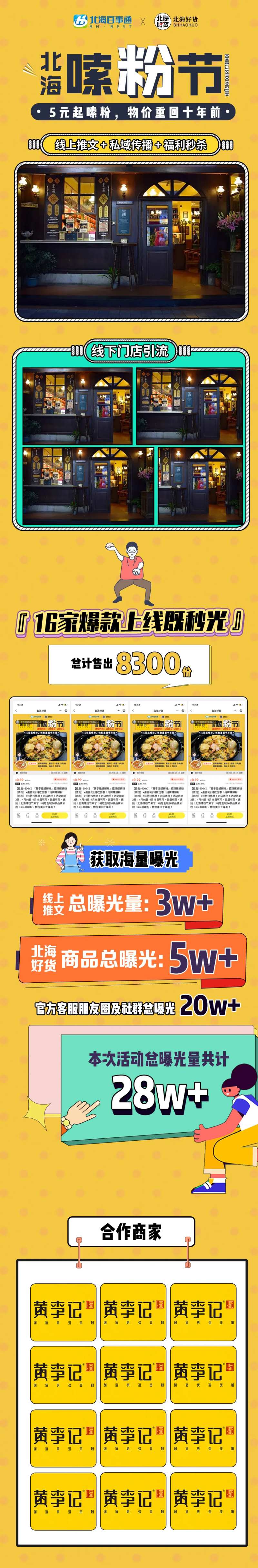 餐饮活动回顾长图海报-采灵感-cailinggan.com
