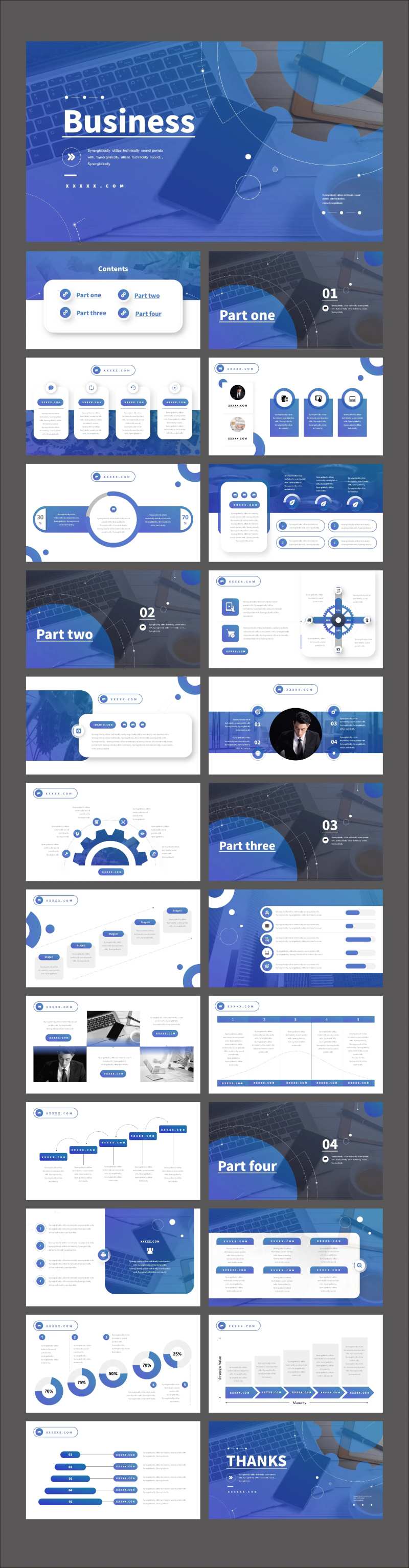 商务通用PPT-采灵感-cailinggan.com