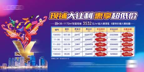 地产特价铺海报-采灵感-https://www.cailinggan.com/