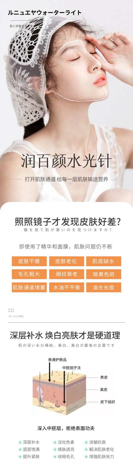 医美皮肤水光润百颜详情页-采灵感-https://www.cailinggan.com/