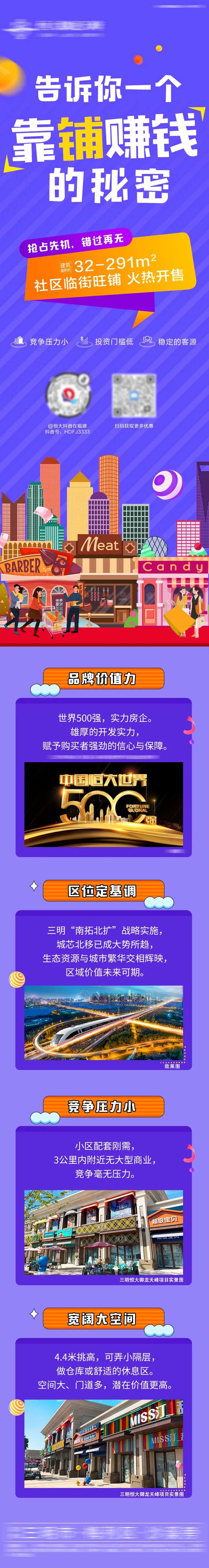 地产商业街商铺赚钱秘密长图-采灵感-cailinggan.com