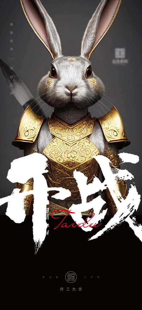 开工海报-采灵感-https://www.cailinggan.com/