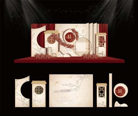 婚礼布置-采灵感-https://www.cailinggan.com/