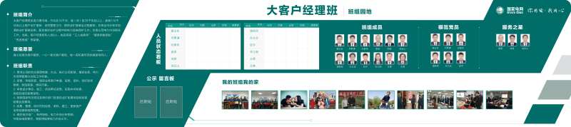 企业班组文化墙-采灵感-cailinggan.com