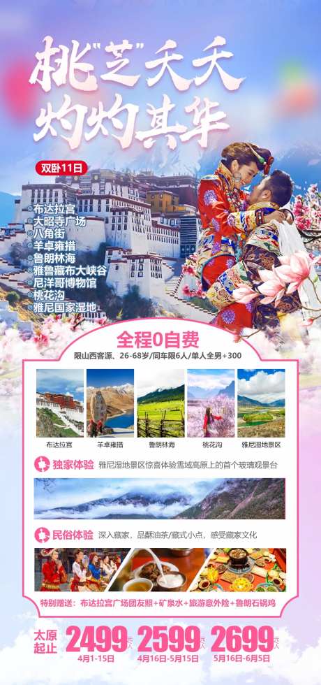 西藏旅游海报-采灵感-https://www.cailinggan.com/
