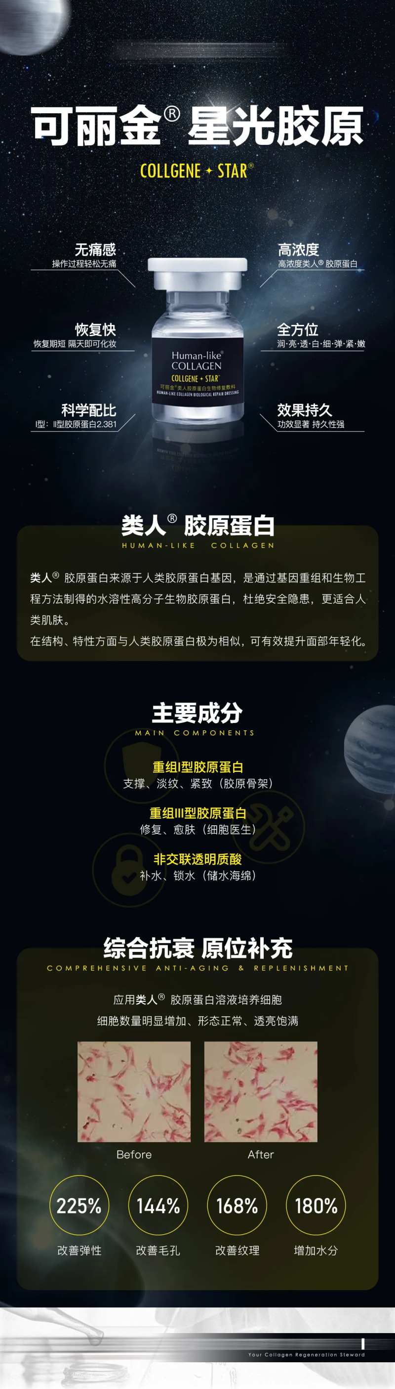 医美可丽金胶原蛋白海报-采灵感-cailinggan.com