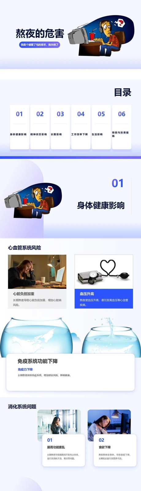 熬夜的危害PPT-采灵感-https://www.cailinggan.com/