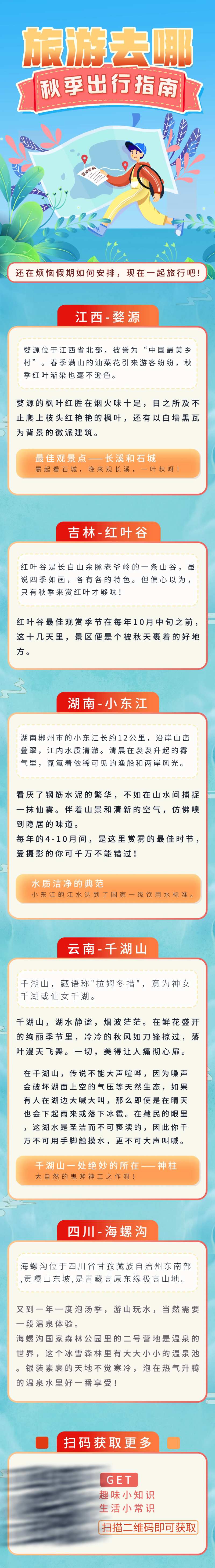 旅游出行指南活动长图-采灵感-cailinggan.com