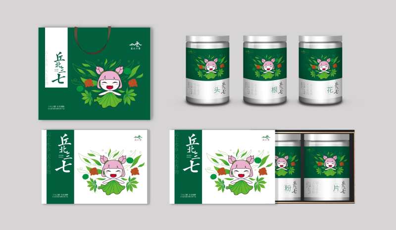 高端礼盒包装组合样机-采灵感-cailinggan.com