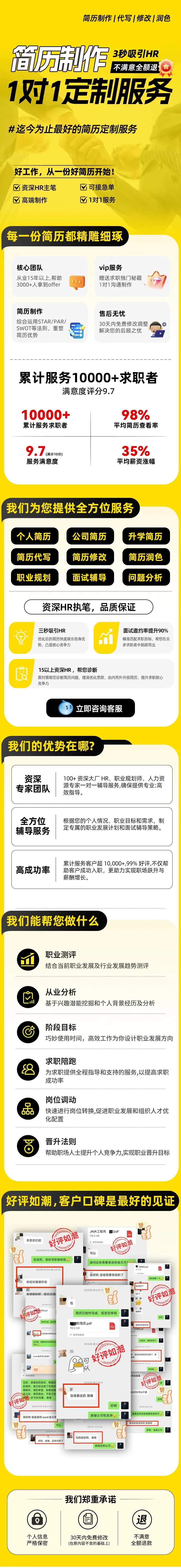 简历制作H5长图专题设计-采灵感-cailinggan.com