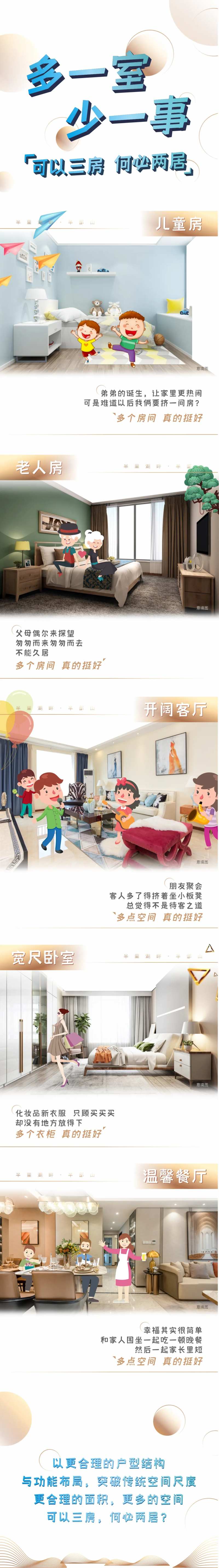 户型广告地产长图推文长图长图-采灵感-cailinggan.com