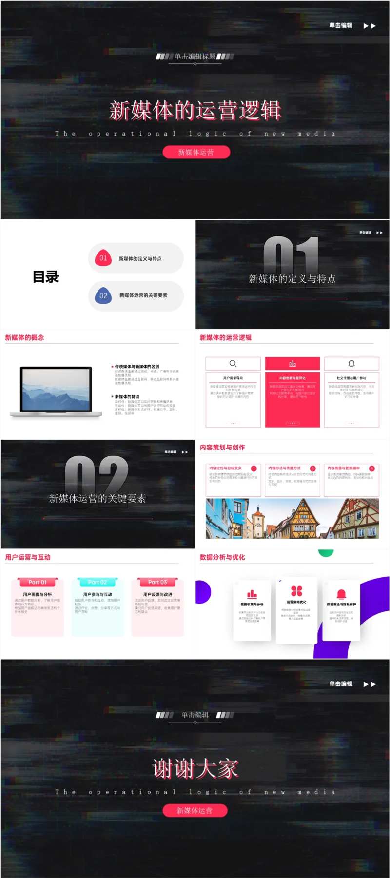 新媒体的运营逻辑PPT-采灵感-cailinggan.com