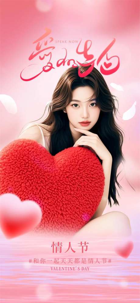 医美爱的告白海报-采灵感-https://www.cailinggan.com/