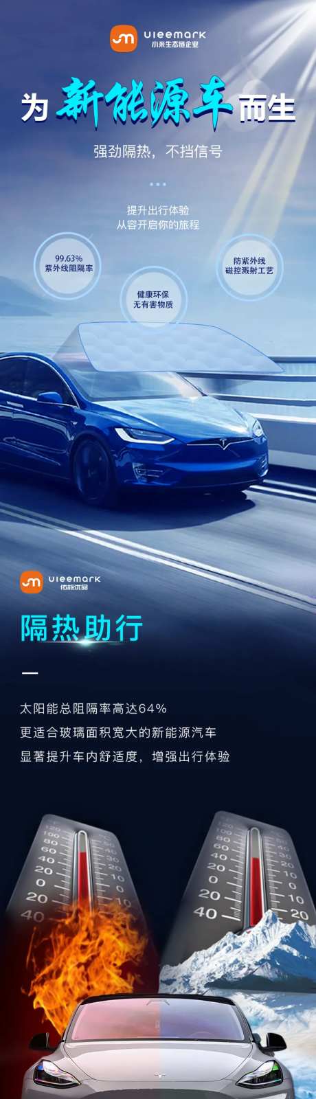 隔热膜新能源材料长图海报-采灵感-https://www.cailinggan.com/