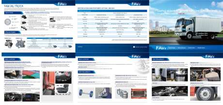 白蓝详细功能汽车载货车三折页-采灵感-https://www.cailinggan.com/