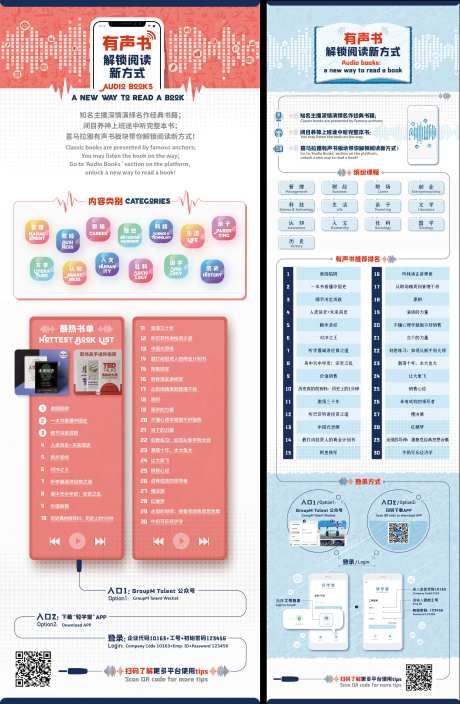 有声书阅读新方式推广海报-采灵感-https://www.cailinggan.com/