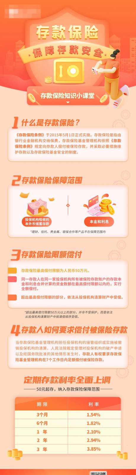 存款保险条例海报-采灵感-https://www.cailinggan.com/