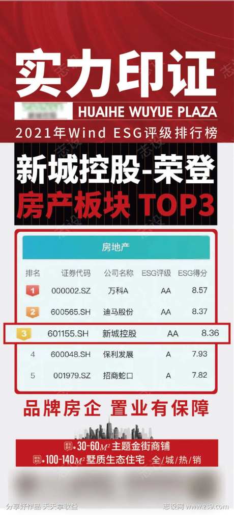 新闻地产大字报海报-采灵感-cailinggan.com