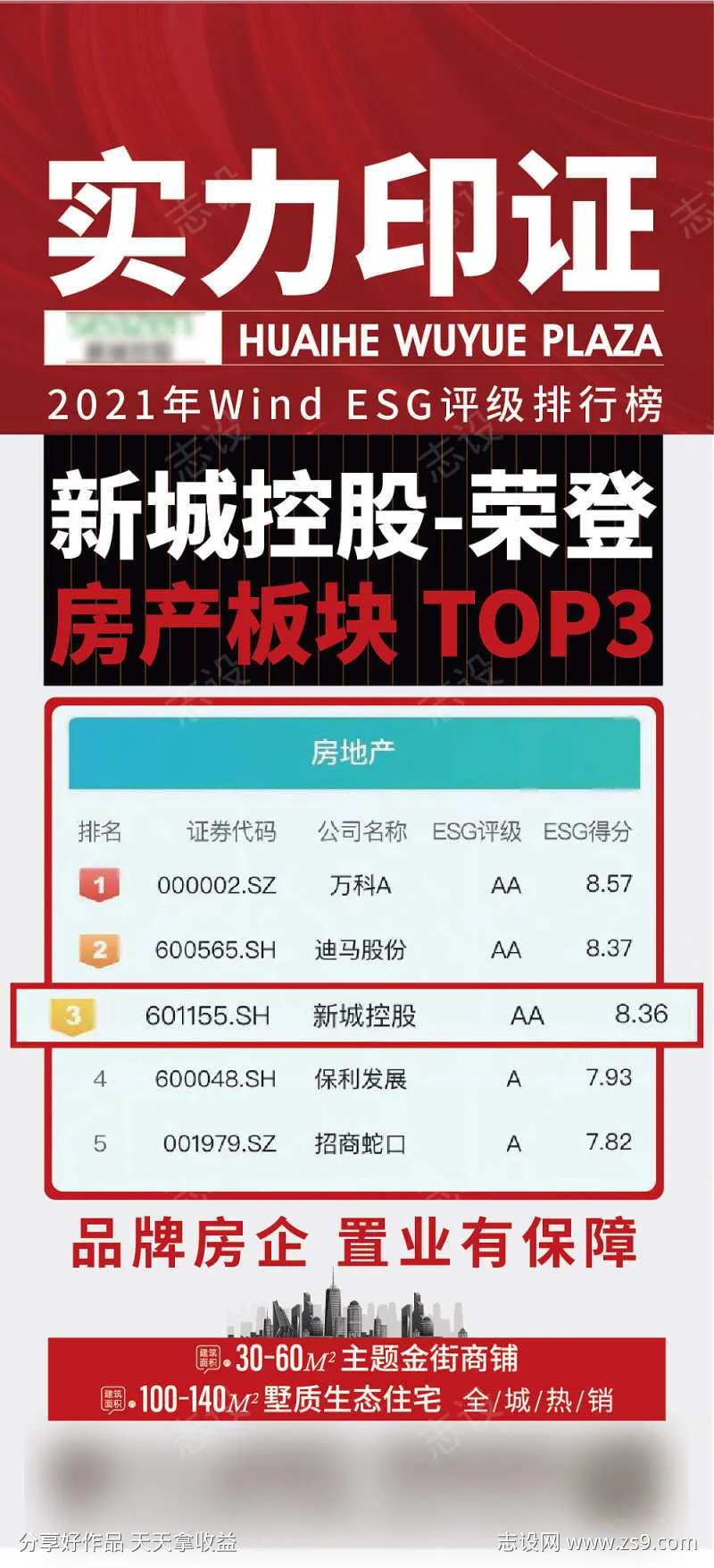 新闻地产大字报海报-采灵感-cailinggan.com