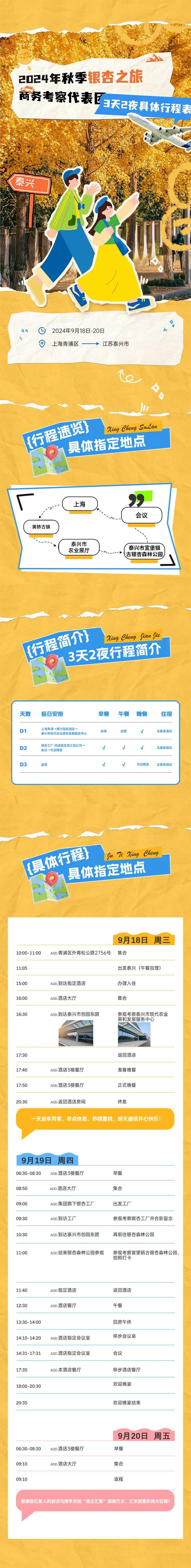 秋季银杏之旅商务考察游-采灵感-cailinggan.com