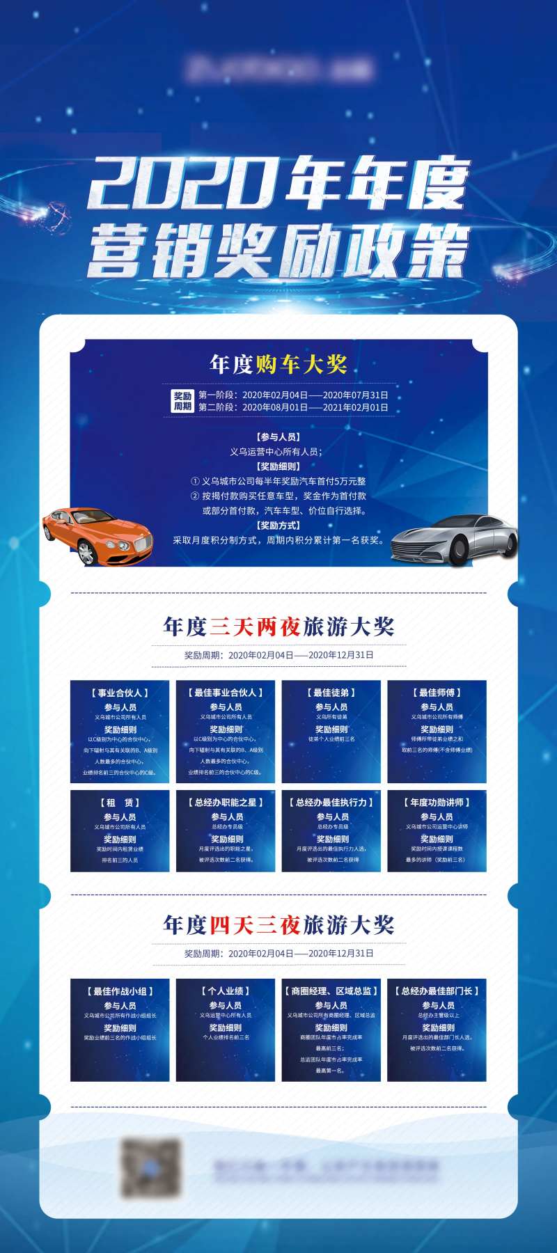 年度营销奖励活动展架-采灵感-cailinggan.com